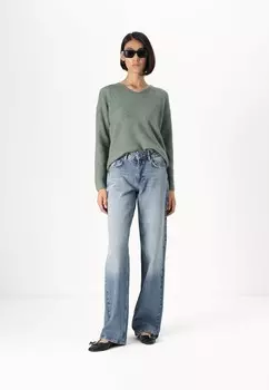 Джинсы свободного кроя VMRANCY WIDE Vero Moda Tall, светло-голубой деним