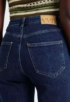 Джинсы свободного кроя VMTESSA WIDE Vero Moda, темно-синий деним