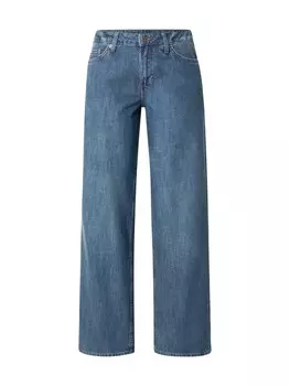 Джинсы свободного кроя WEEKDAY Ampel, синий деним