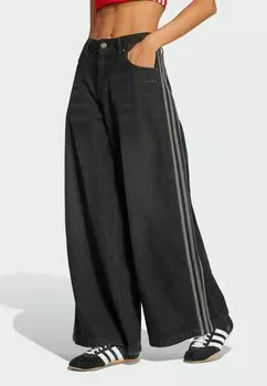 Джинсы свободного кроя WIDE Adidas Originals, черный
