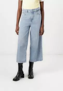 Джинсы свободного кроя WIDE CROPPED Tommy Hilfiger, светло-голубой