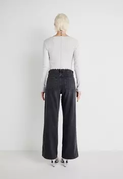 Джинсы свободного кроя WIDE LEG LEO GAP, черный