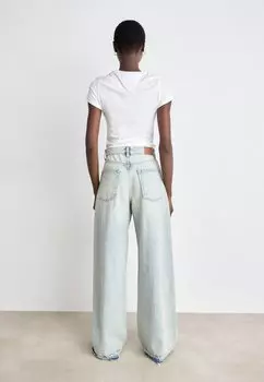 Джинсы свободного кроя WIDE LEG Tommy Jeans, светло-голубой деним