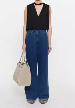 Джинсы свободного кроя WIDE LEG VAQUERO Bimba Y Lola, темно-синий