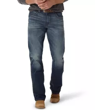 Джинсы свободного кроя Wrangler Retro Jackson Hole Bootcut, синий