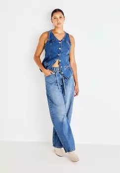 Джинсы свободного кроя XL BALLOON Levi's, темно-синий деним