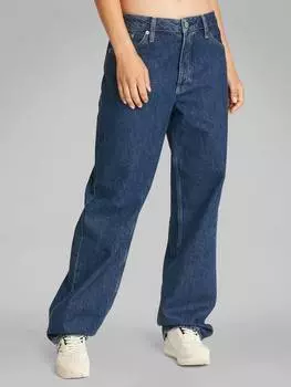 Джинсы свободного покроя 90-х годов Calvin Klein, цвет Denim Medium