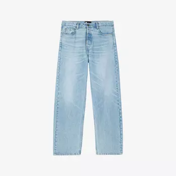 Джинсы свободного покроя прямого кроя The Kooples, синий