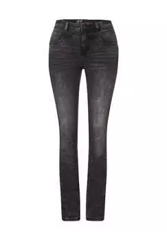 Джинсы свободного покроя стирка Street One, черный