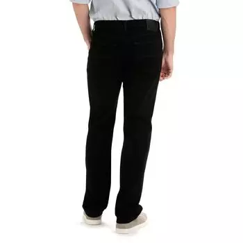 Джинсы свободной кроя Big & Tall Premium Select с удобной талией и эластичной талией Lee, черный