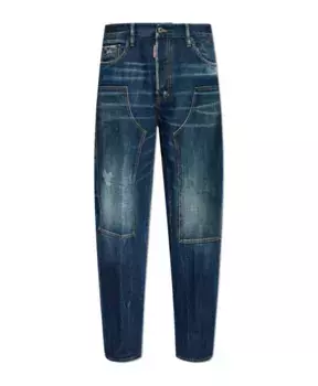 Джинсы свободные Dsquared2, синий