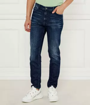 Джинсы Tapered fit Karl Lagerfeld, синий