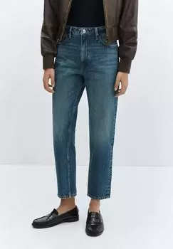 Джинсы Tapered Fit Mom2000 Mango, цвет bleu fonc