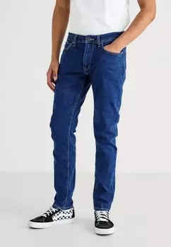 Джинсы Tapered Fit Pepe Jeans, темно-синий деним