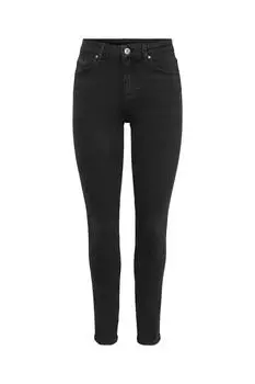 Джинсы Темно-Серые Джинсовые Женщины/Девочки PIECES, серый