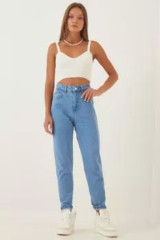 Джинсы - Темно-синие - Мама Happiness stanbul, темно-синий