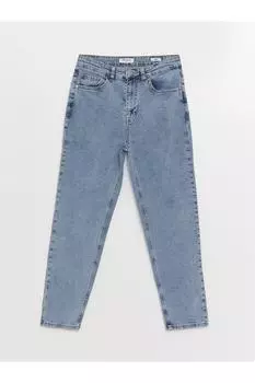 Джинсы - Темно-синие - Прямые LC Waikiki, темно-синий