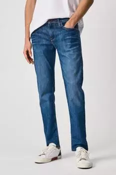 Джинсы - Темно-синие - Прямые Pepe Jeans, темно-синий