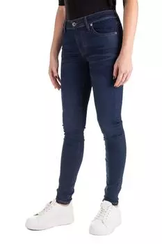 Джинсы - Темно-синие - Скинни SUPERDRY, темно-синий