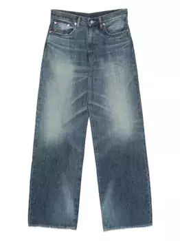 Джинсы Terry с потертыми краями Denimist, синий