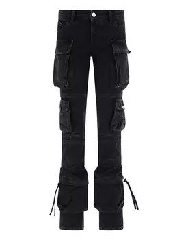 Джинсы The Attico, черный