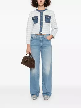 Джинсы The Dodger Sneak MOTHER, синий