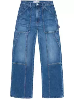 Джинсы The Lasso Utility Sneak MOTHER, синий