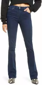 Джинсы Thoyt Mini Flare с высокой посадкой Boot Cut - Book Smart BLANKNYC