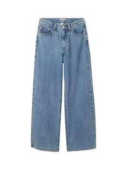 Джинсы TOM TAILOR Wide leg Jeans, синий деним