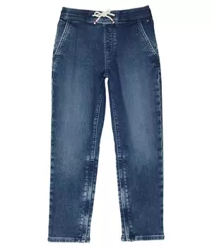 Джинсы Tommy Hilfiger Adaptive, Pull-On Denim Joggers in Sliga Blue