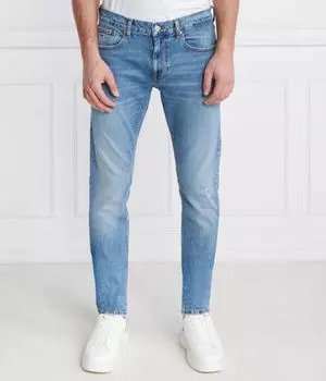 Джинсы Tommy Jeans Austin Slim Fit, светло-синий