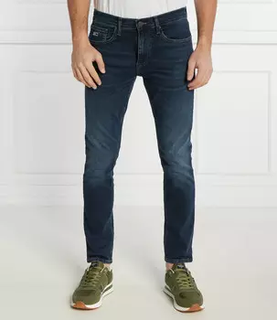 Джинсы Tommy Jeans AUSTIN Slim Fit, темно-синий