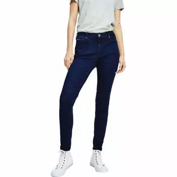 Джинсы Tommy Jeans by Tommy Hilfiger Deep Wash Skinny Fit, темно-синий