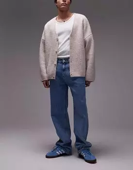 Джинсы Tommy Jeans Jamie свободного кроя прямого кроя, светло-синего цвета