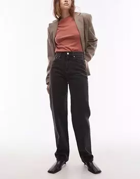 Джинсы Tommy Jeans Layla узкие, прямые, черного цвета