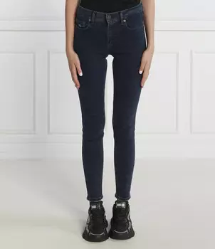 Джинсы Tommy Jeans NORA Skinny fit mid rise, темно-синий