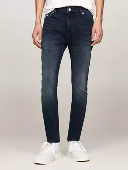 Джинсы Tommy Jeans Simon Slim Fit, темно-синий
