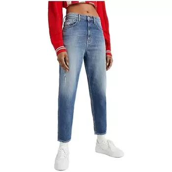Джинсы Tommy Mom Tapered Fit High Waist, синий