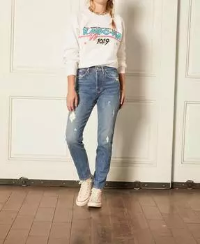 Джинсы Tommy Stretch синего цвета Boyish
