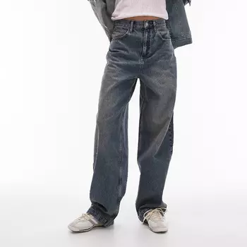 Джинсы Topshop Baggy, серый