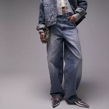 Джинсы Topshop Baggy, светло-синий