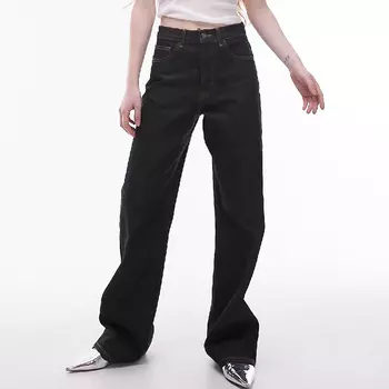 Джинсы Topshop Column, черный