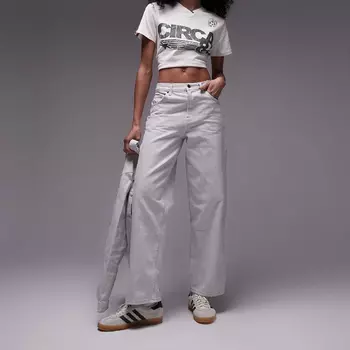 Джинсы Topshop Gilmore Low Slung Boyfriend, светло-белый