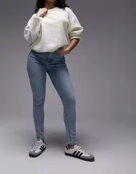 Джинсы Topshop Hourglass Jamie, светло-синий