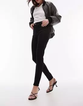 Джинсы Topshop Jamie черного цвета