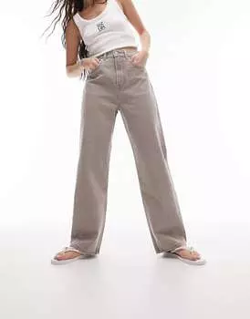 Джинсы Topshop неуклюжие бочонки с галькой