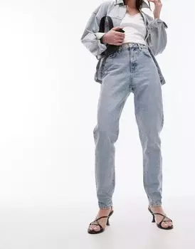 Джинсы Topshop с эффектом потертости