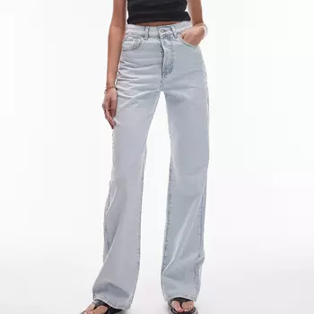 Джинсы Topshop Tall Column, светло-голубой