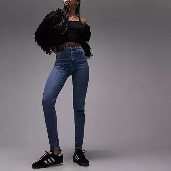 Джинсы Topshop Tall Jamie, темно-синий