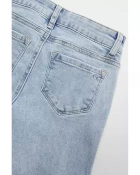 Джинсы Tractr Diane Destruct Skinny, цвет Light Indigo